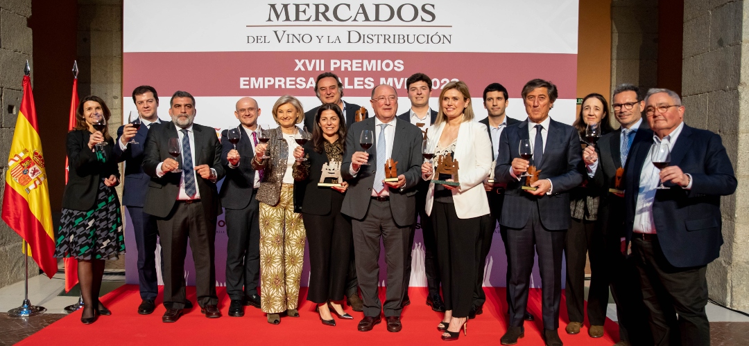 ‘Mercados del Vino y la Distribución’ entrega sus XVII Premios Empresariales en la sede de la Comunidad de Madrid.