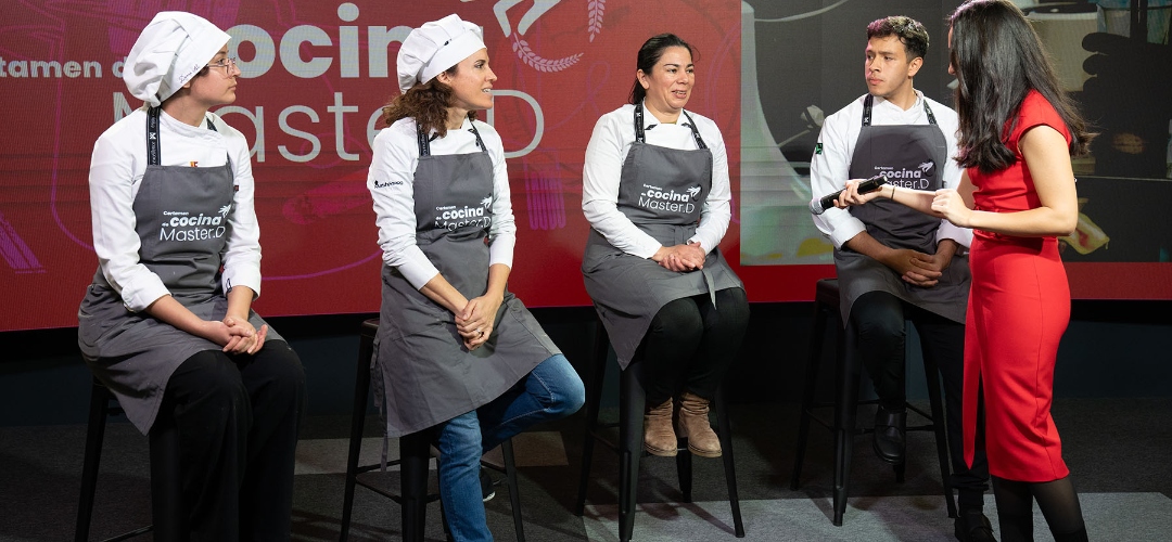 El aceite de oliva virgen extra, protagonista en el IV Certamen de Cocina de MasterD. 
