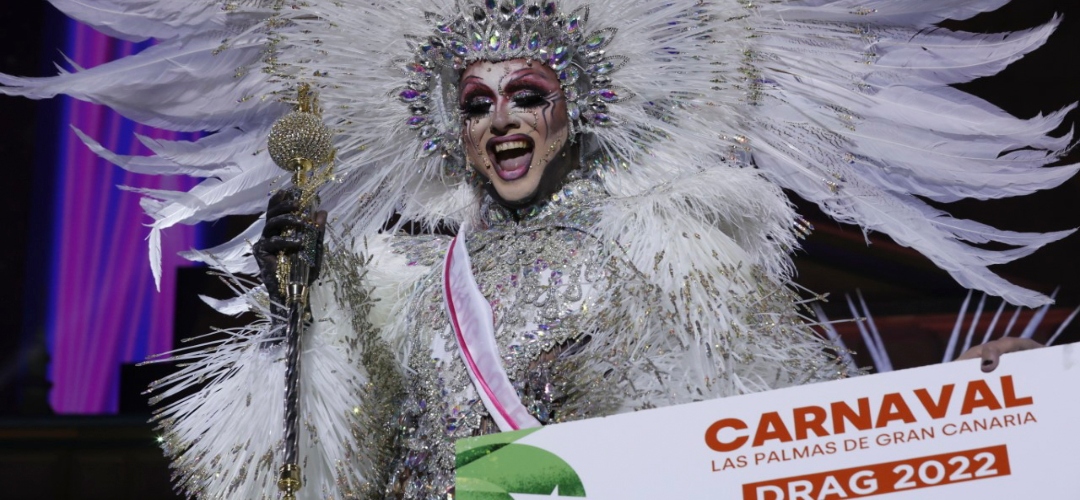 Drag Vulcano se alza con el premio Drag Queen del Carnaval de Las Palmas de Gran Canaria 2022