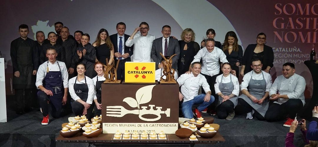 Cataluña, Región Mundial de la Gastronomía, se presentó en sociedad el pasado Fitur con un evento lleno de estrellas. 