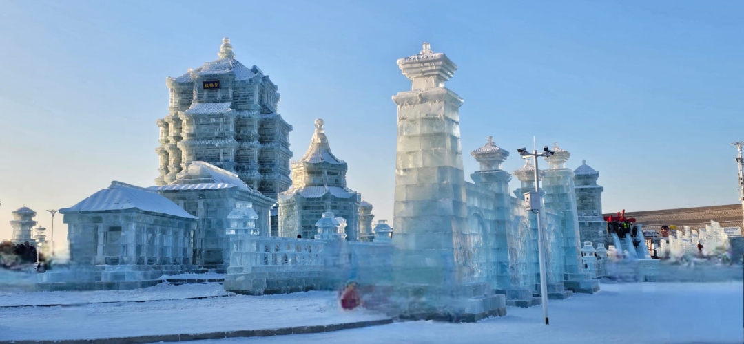Festival de esculturas de hielo y nieve de Harbin: el espectáculo de hielo más grande del mundo.