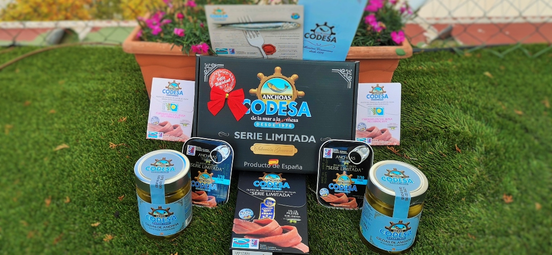 Las anchoas Serie Limitada de Codesa y su  Gilda doble de anchoa, tu aperitivo perfecto esta Navidad. 