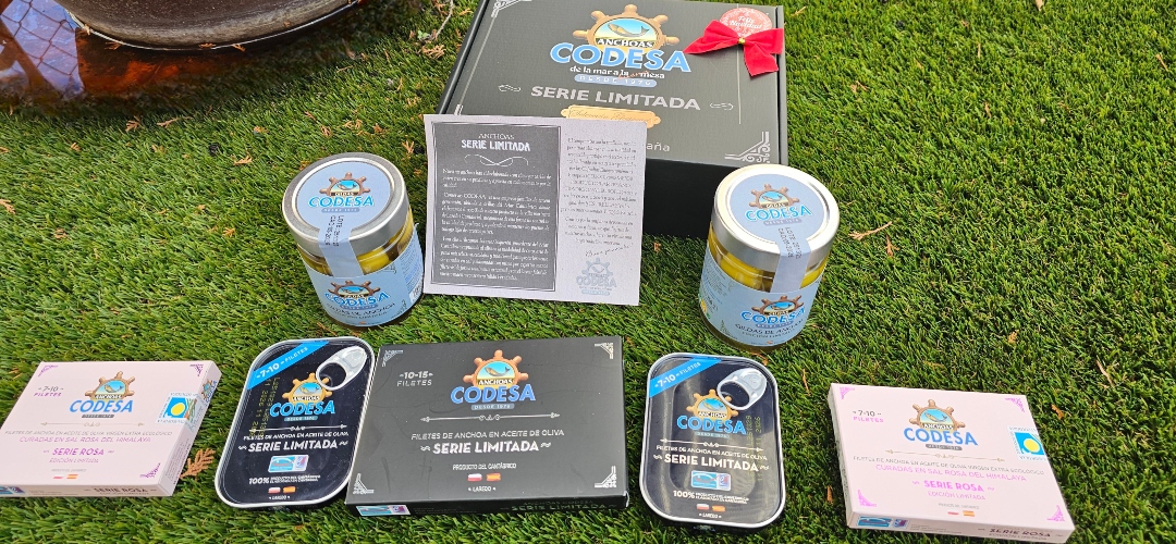 Una Navidad no es perfecta sin las anchoas Serie Limitada de Codesa y su Gilda doble de anchoa. 