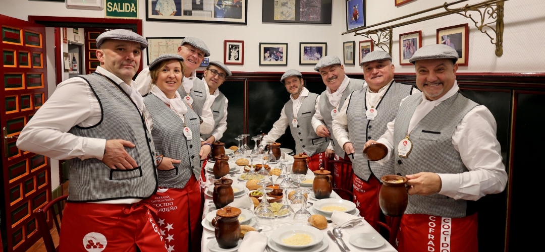 Nace la Cofradía del Cocido Madrileño: Uniendo a los maestros del plato más icónico de Madrid. 