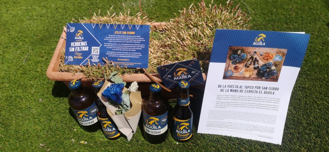 Da la vuelta al tapeo por San Isidro de la mano de Cerveza El Águila.