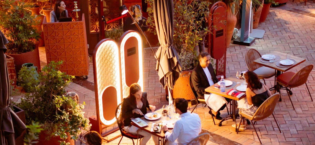 Nômadâ, una terraza pensada para viajar 