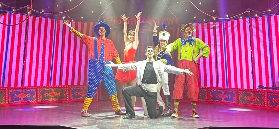 Pinocho en el circo. Un espectáculo para los niños y los que no lo son tanto.
