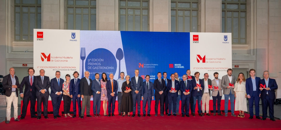 Pabú, Lana o Miguel Laredo entre los galardonados por la Academia madrileña de gastronomía este 2025.