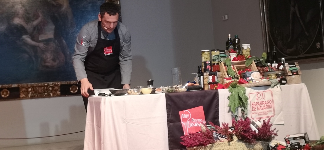 Reyno Gourmet presenta la ‘Semana de la verdura de Navarra’ en Madrid.