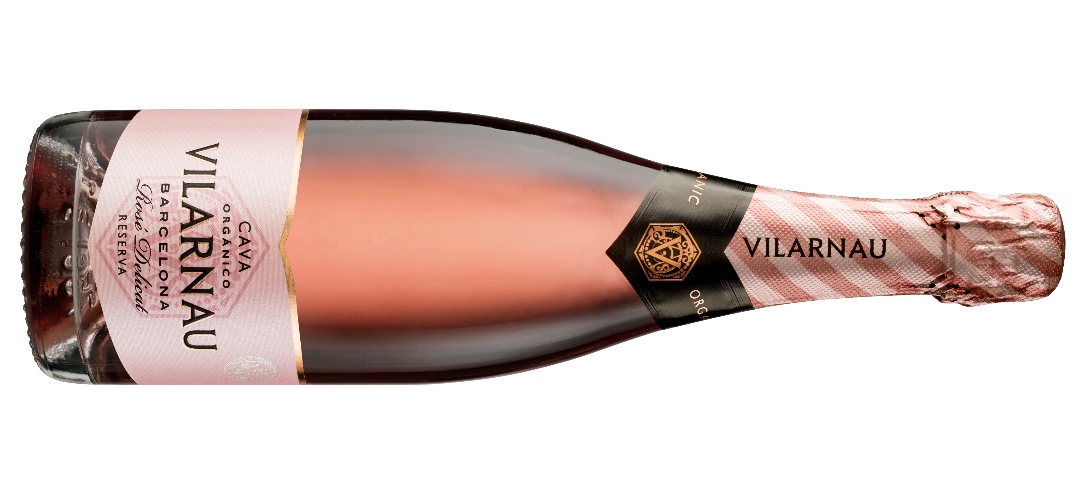 Vilarnau Rosé Delicat Ecológico, el mejor cava rosado reserva en los premios Vinari. 
